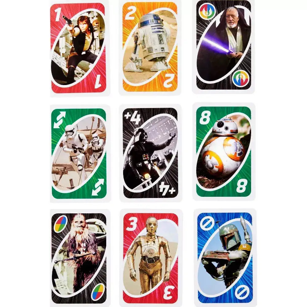 Mattel Games UNO Star Wars Card Game GPP00 thumbnail