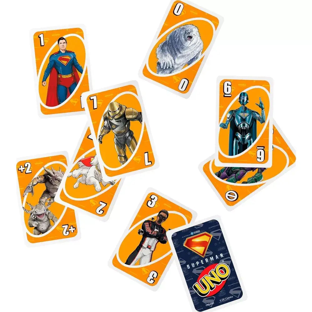 Mattel Games UNO Superman Card Game thumbnail