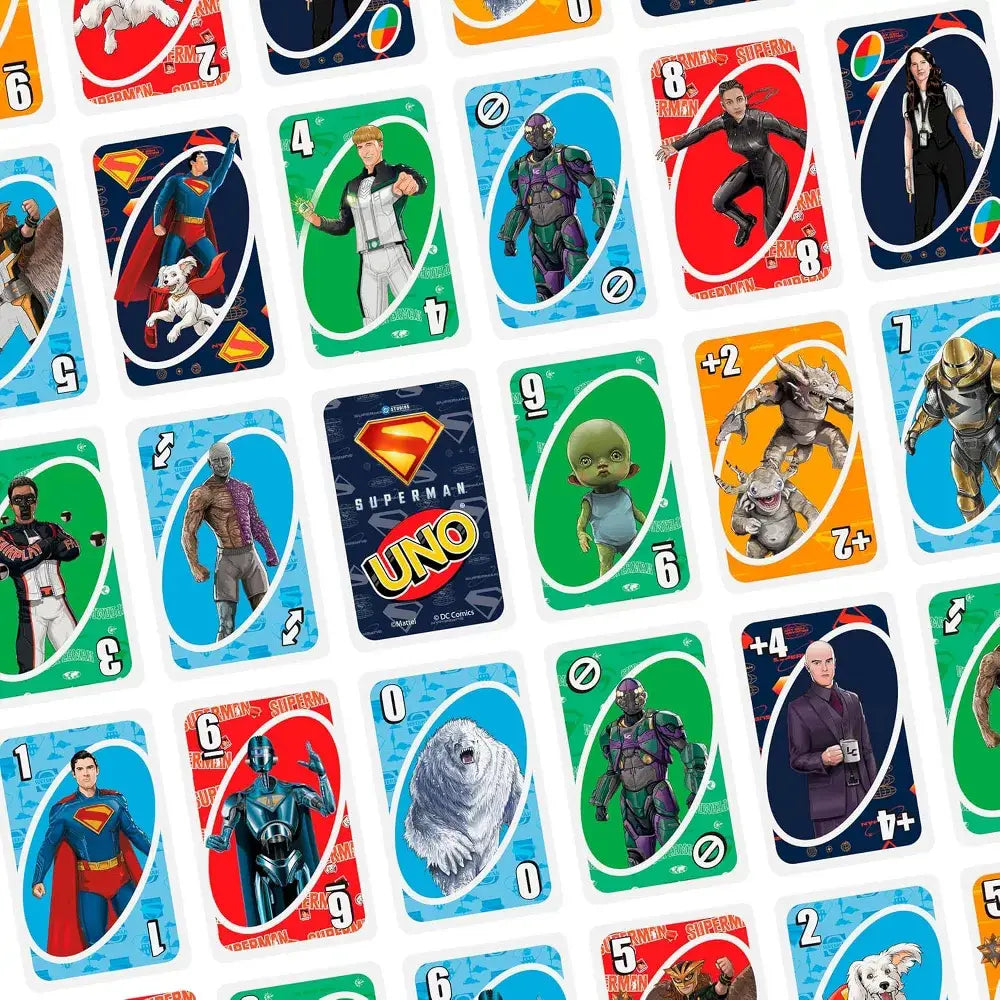 Mattel Games UNO Superman Card Game thumbnail