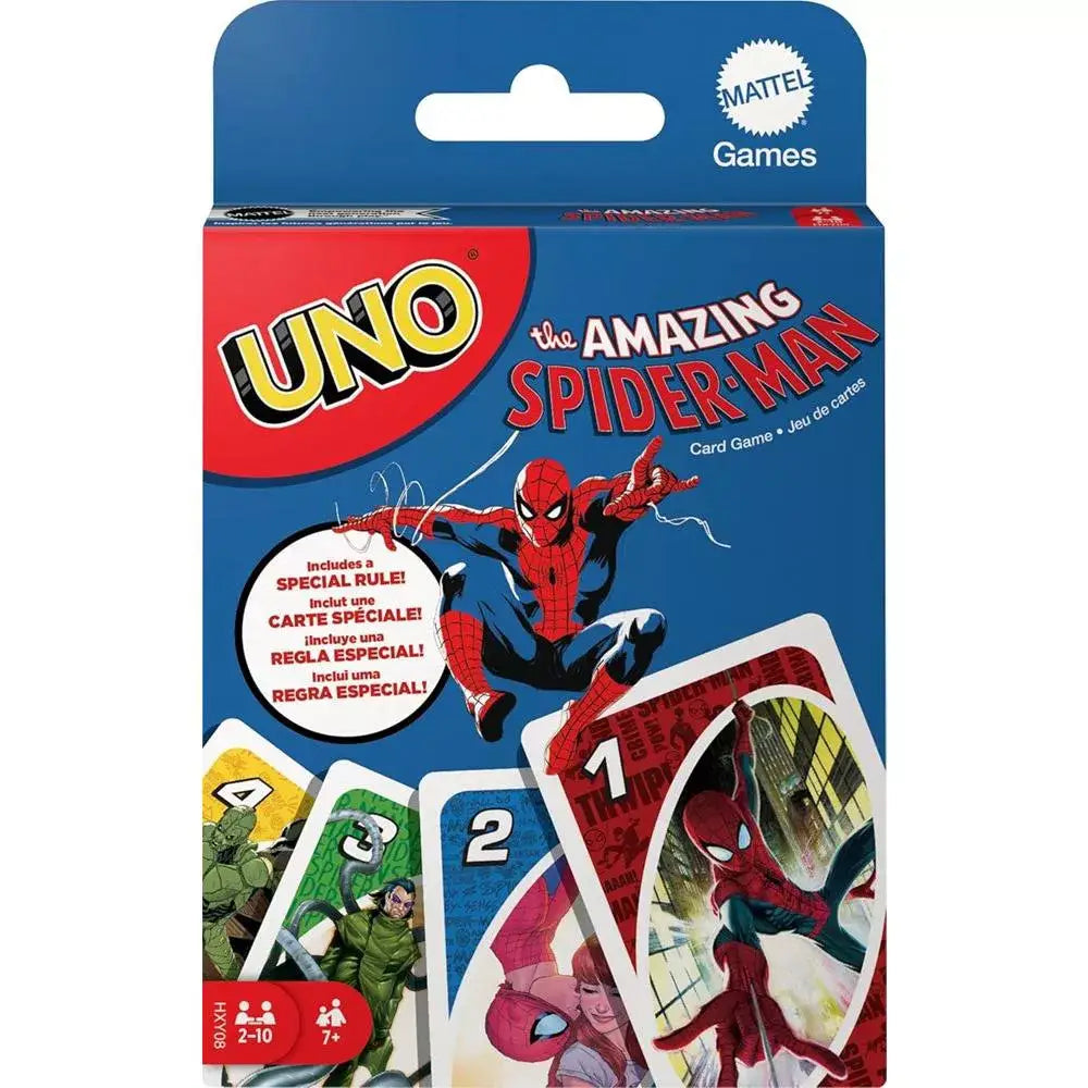 Mattel Games UNO The Amazing Spider-Man Card Game thumbnail
