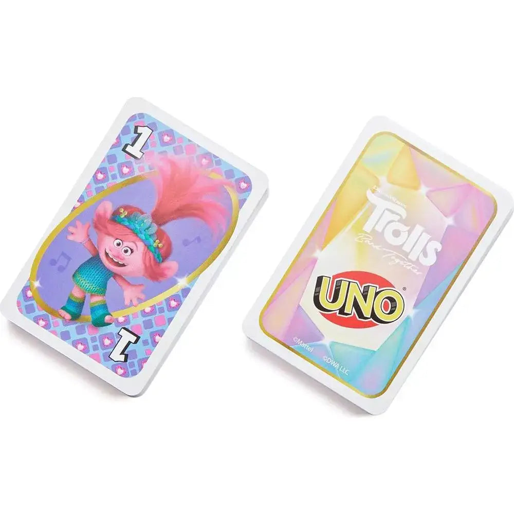 Mattel Games UNO Trolls 3: Band Together Card Game thumbnail