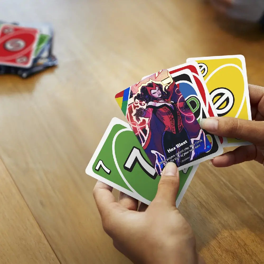 Mattel Games UNO Ultimate Card Game Foil Cards HJH89 thumbnail