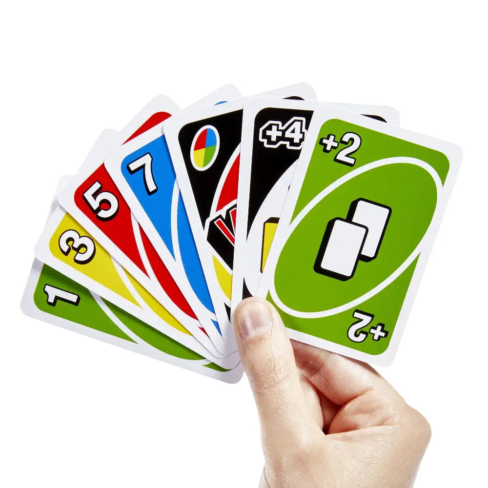 Mattel Games UNO Ultimate Card Game Foil Cards HJH89 thumbnail