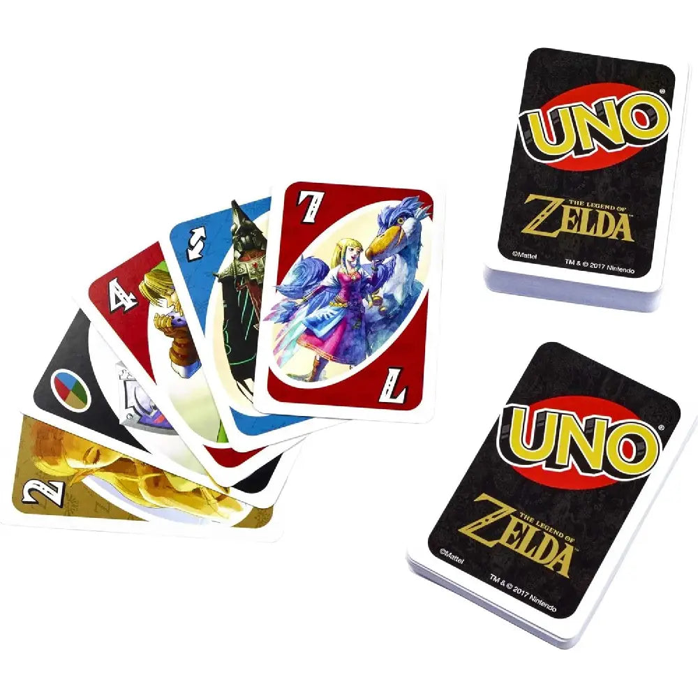 Mattel Games UNO the Legend of Zelda Card Game FMW19 thumbnail
