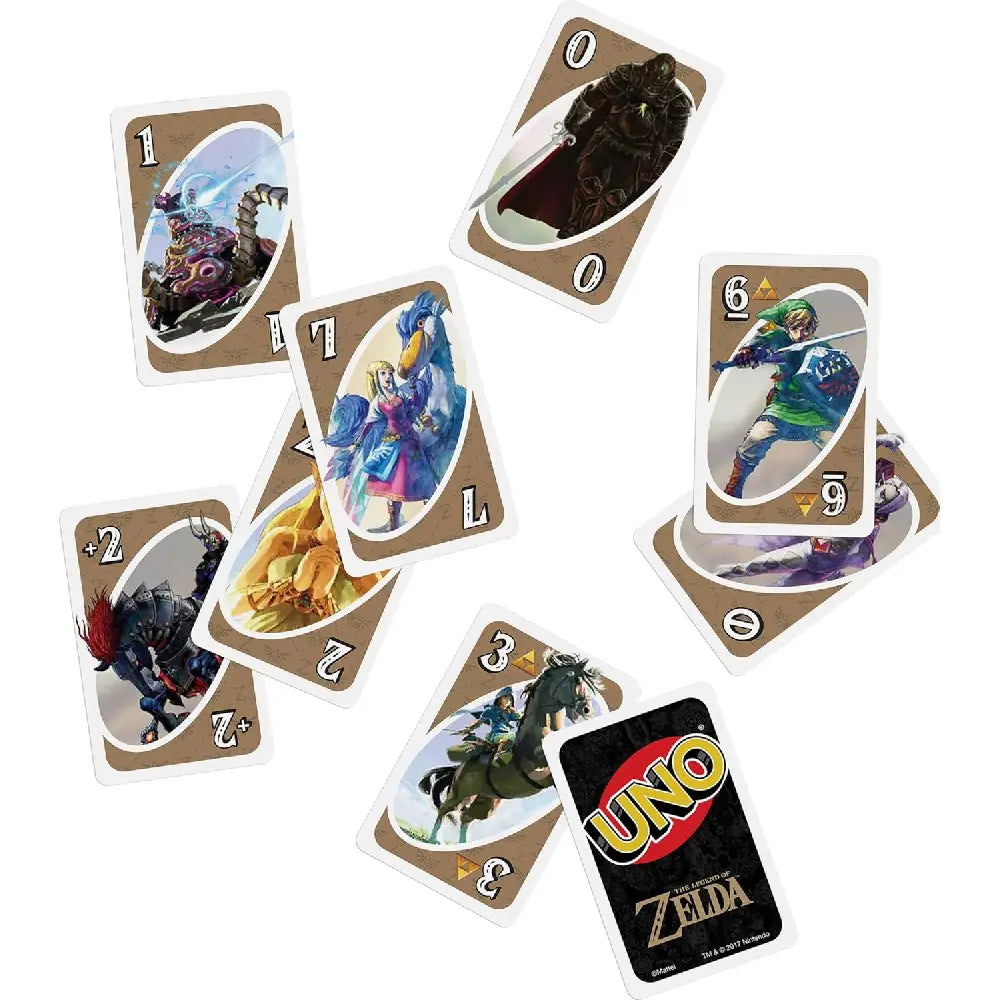 Mattel Games UNO the Legend of Zelda Card Game FMW19 thumbnail