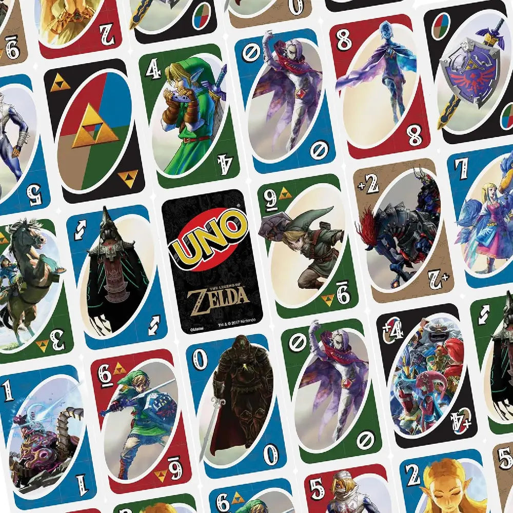 Mattel Games UNO the Legend of Zelda Card Game FMW19 thumbnail
