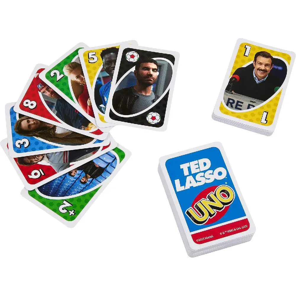 Mattel Games UNO Ted Lasso Card Game thumbnail