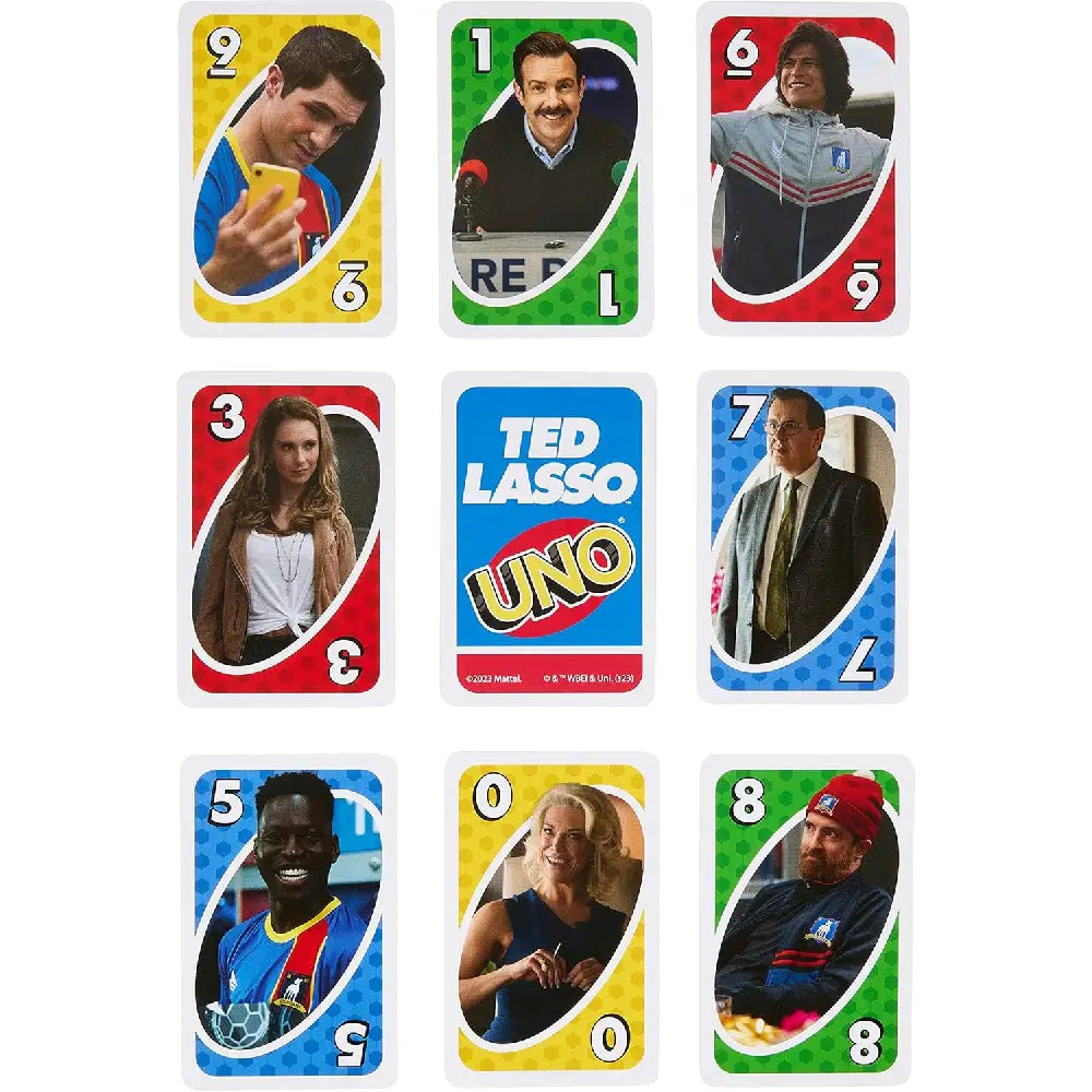Mattel Games UNO Ted Lasso Card Game thumbnail