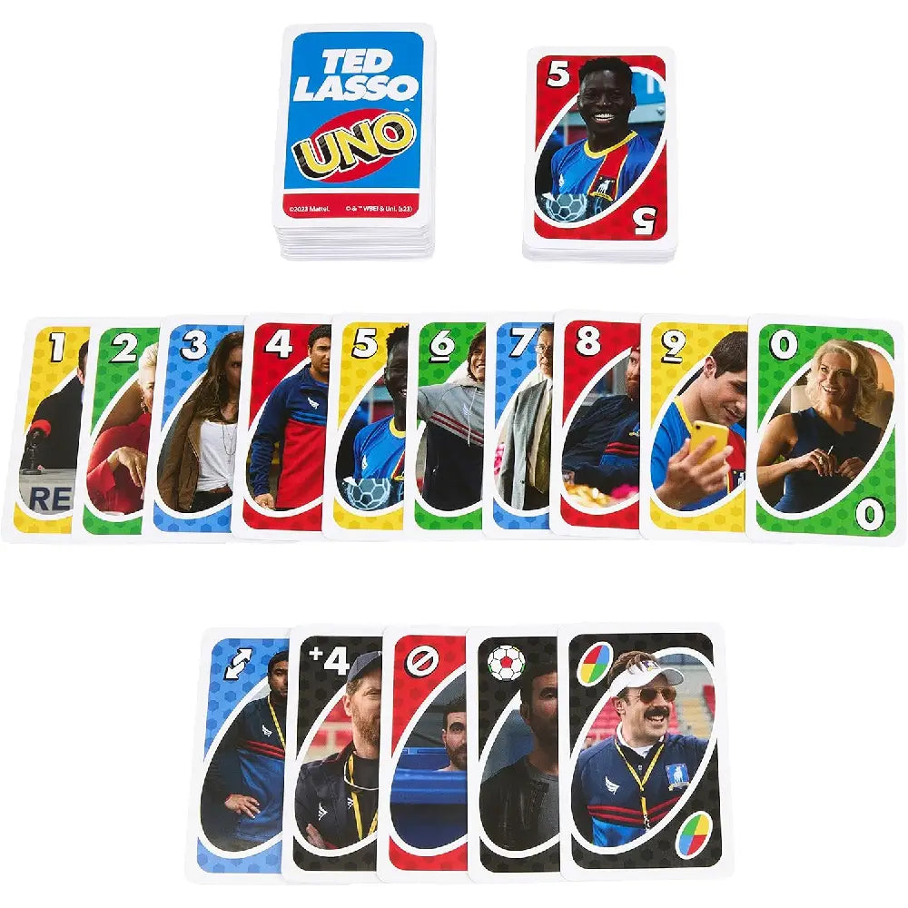 Mattel Games UNO Ted Lasso Card Game thumbnail