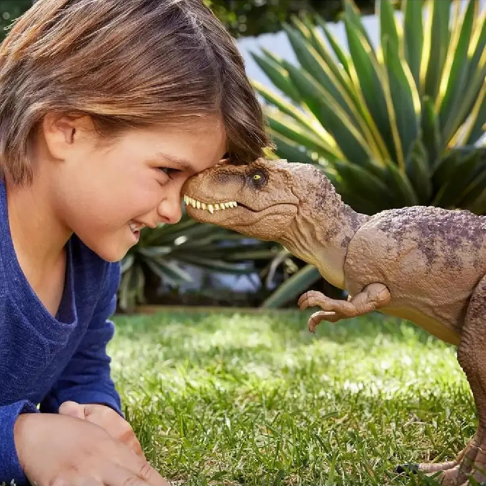 Mattel Jurassic World Chaos Theory All-Out Attack Tyrannosaurus Rex Dinosaur Action Figure thumbnail