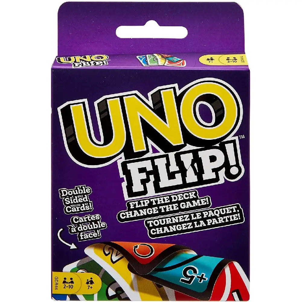 Mattel Uno Original and Uno Flip Card Games, Combo Pack of 2 thumbnail