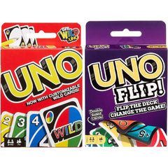 Mattel Uno Original and Uno Flip Card Games Combo Pack of 2 Grab both the classic UNO and the exciting UNO Flip card games in one set. GDR44 + 42003