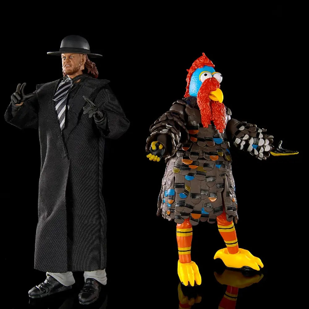 Mattel WWE 2-Pack Undertaker & Gobbledy Gooker Action Figures with Accessories thumbnail