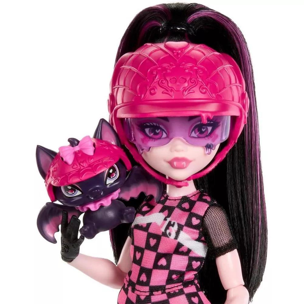 Mattel Monster High Draculaura Vamptastic Scooter Doll & Vehicle Set thumbnail