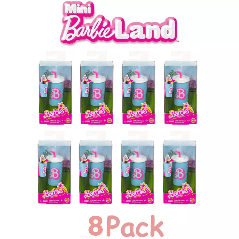 Mattel Barbie The Movie Mini BarbieLand Dolls Popcorn / Soda – Barbie Collection thumbnail