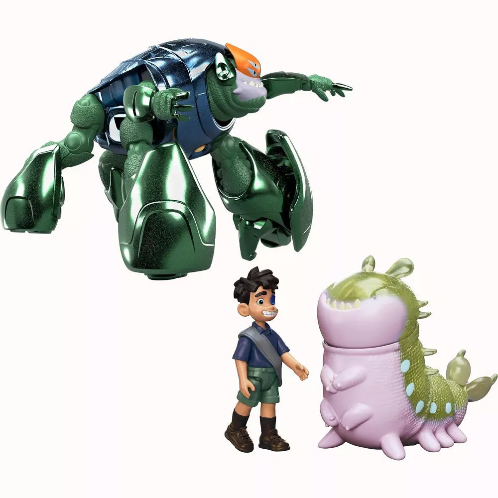 Mattel Disney Pixar Elio Storyteller Action Figure 3-Pack – Elio, Ambassador Grigon & Glordon Character Set for Imaginative Play thumbnail