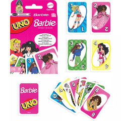 Mattel Games UNO Barbie Card Game for 2–10 Players