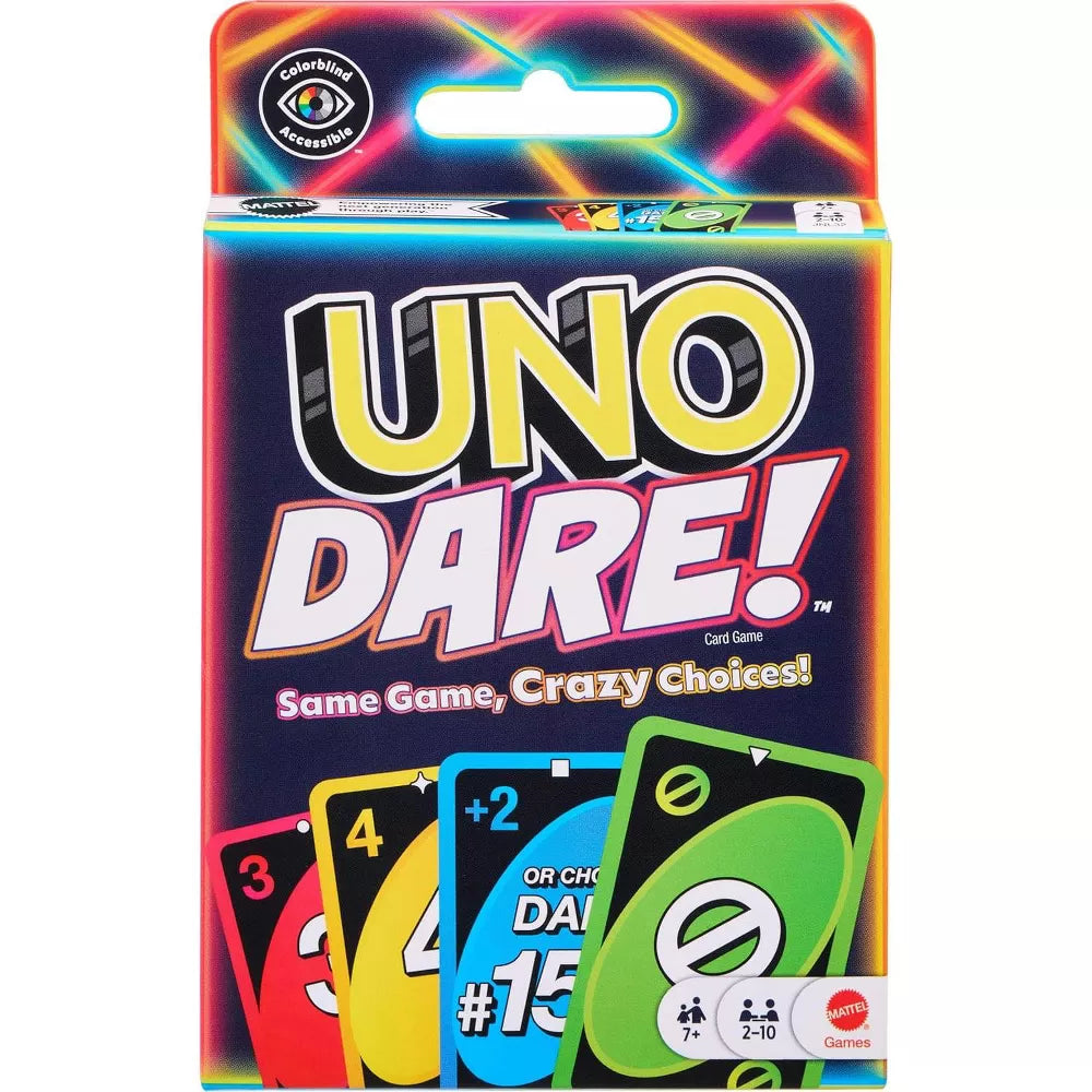 UNO Dare Card Game for Family Game Night 2–10 Players thumbnail