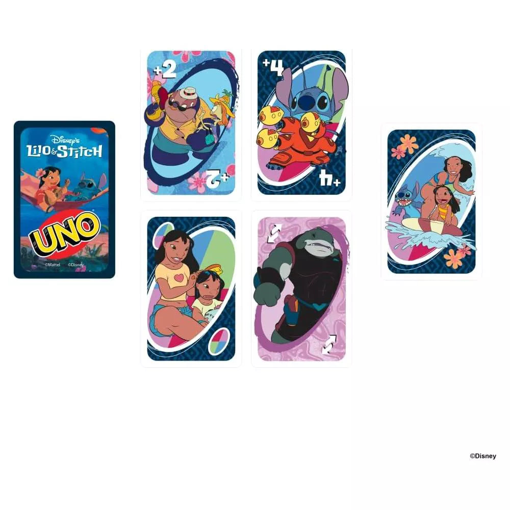 UNO Disney Lilo & Stitch Card Game for Family Game Night thumbnail