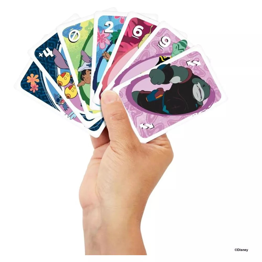 UNO Disney Lilo & Stitch Card Game for Family Game Night thumbnail