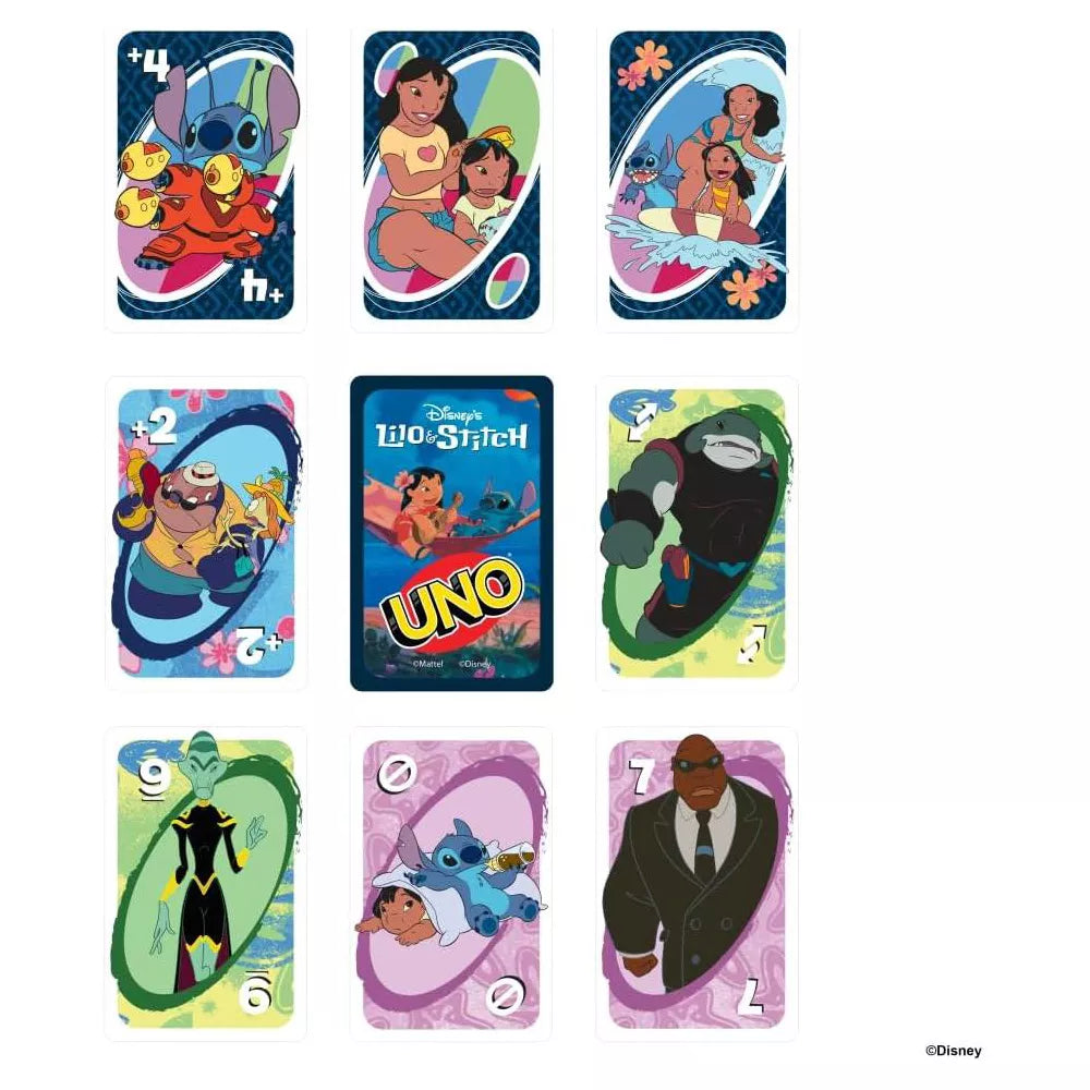 UNO Disney Lilo & Stitch Card Game for Family Game Night thumbnail