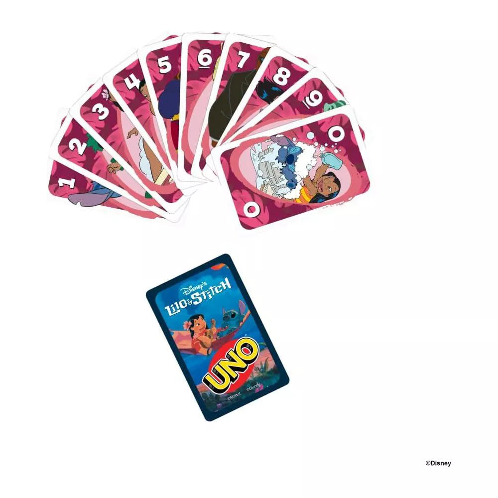 UNO Disney Lilo & Stitch Card Game for Family Game Night thumbnail