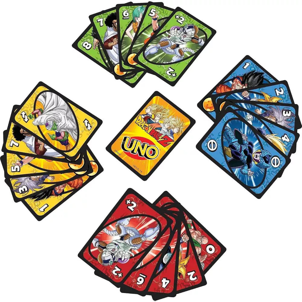 Mattel UNO Dragon Ball Z Card Game, 2–10 Players thumbnail