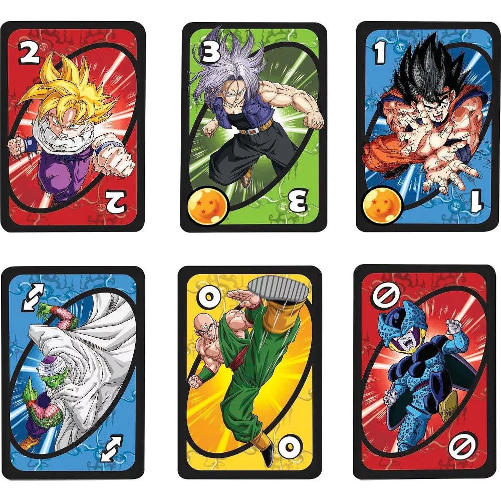 Mattel UNO Dragon Ball Z Card Game, 2–10 Players thumbnail