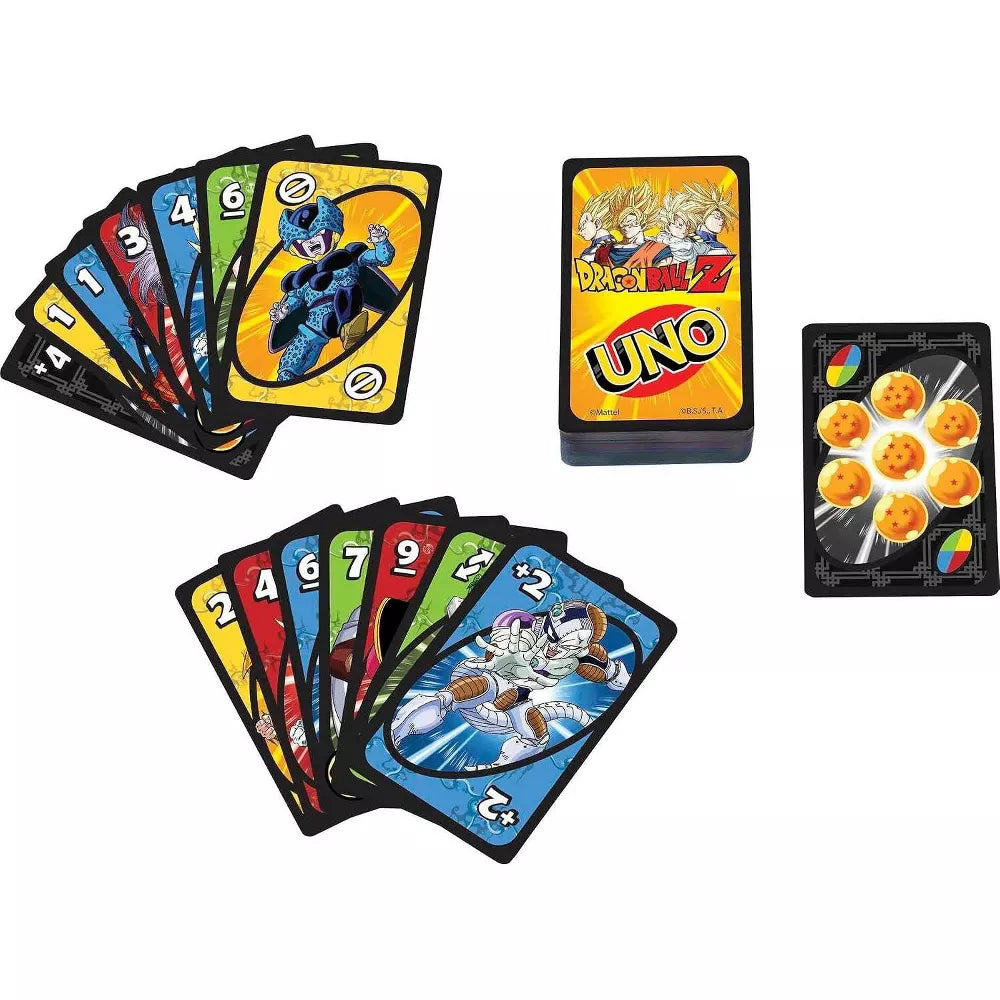 Mattel UNO Dragon Ball Z Card Game, 2–10 Players thumbnail