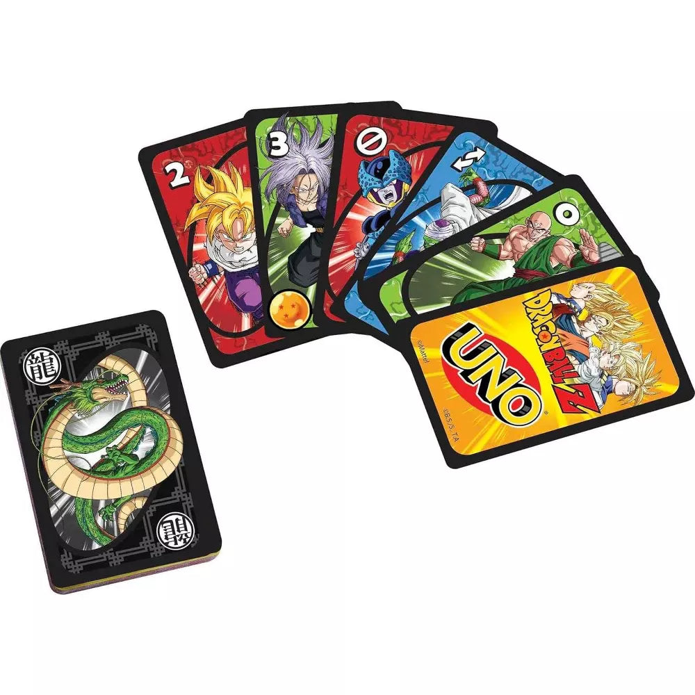 Mattel UNO Dragon Ball Z Card Game, 2–10 Players thumbnail