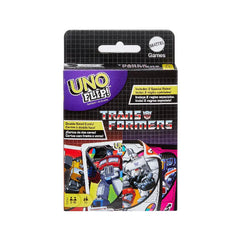 Mattel Games UNO Flip Transformers Card Game