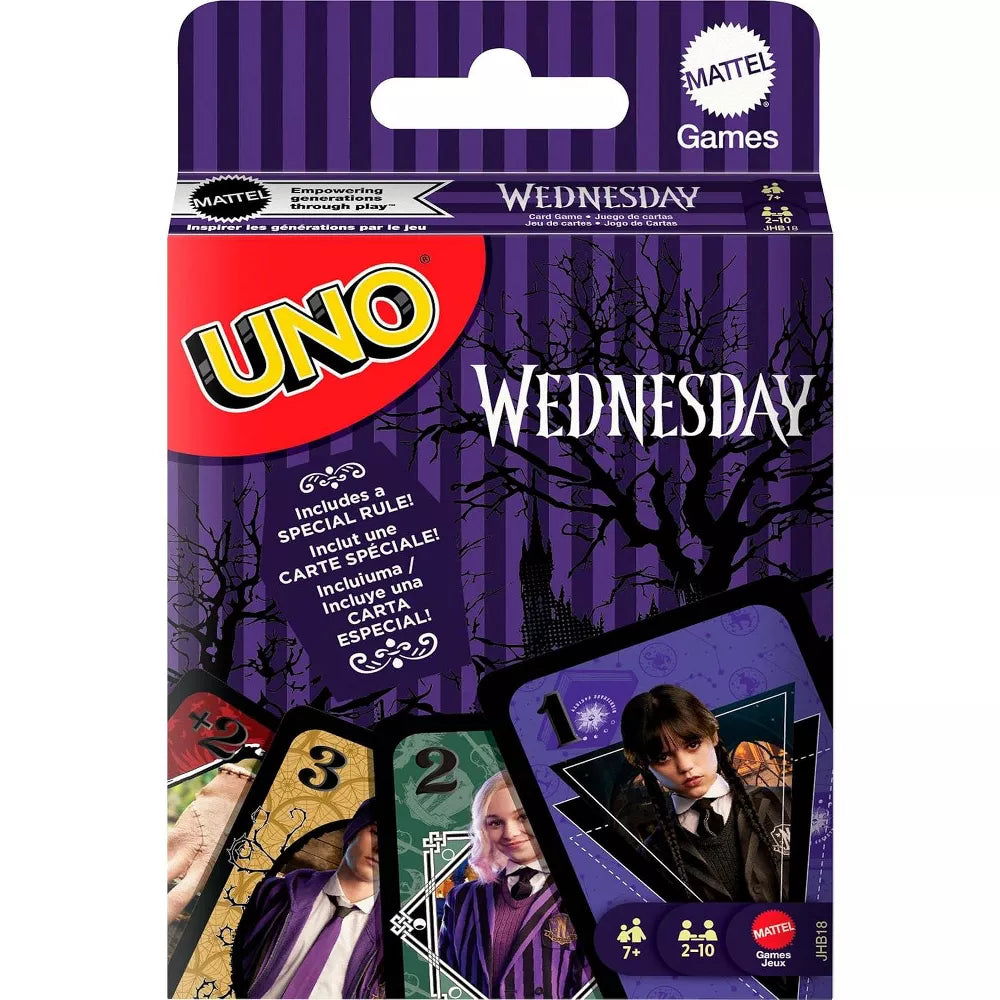 UNO Wednesday Card Game for Family Game Night thumbnail