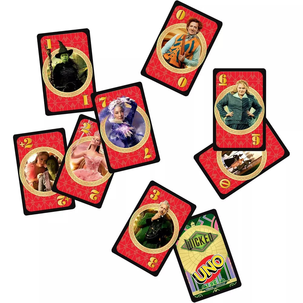 Mattel Games UNO Wicked Card Game for 2–10 Players thumbnail
