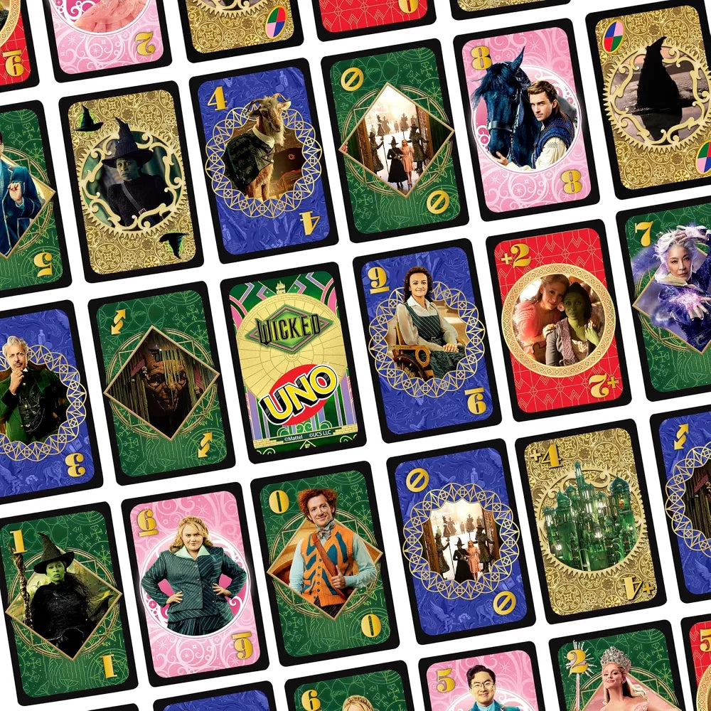 Mattel Games UNO Wicked Card Game for 2–10 Players thumbnail