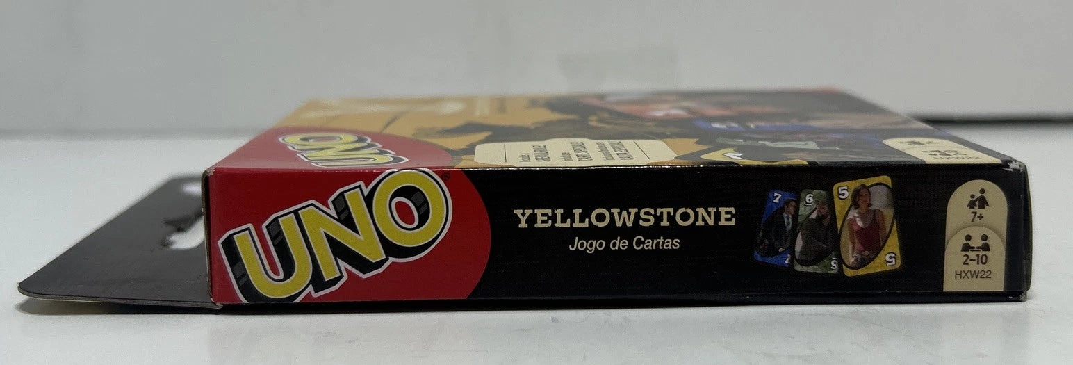 Mattel Games UNO Yellowstone Card Game for Family & Game Nights thumbnail