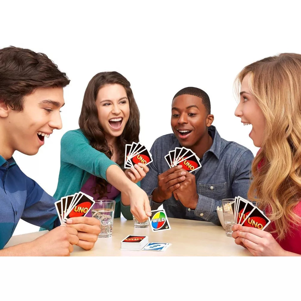 Mattel UNO 3-Pack Card Game Bundle – UNO, UNO Flip! & No Mercy thumbnail