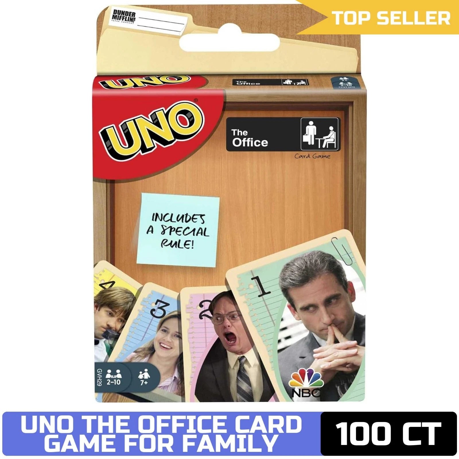 Mattel UNO The Office Card Game for Teens & Adults for Family or Game Night