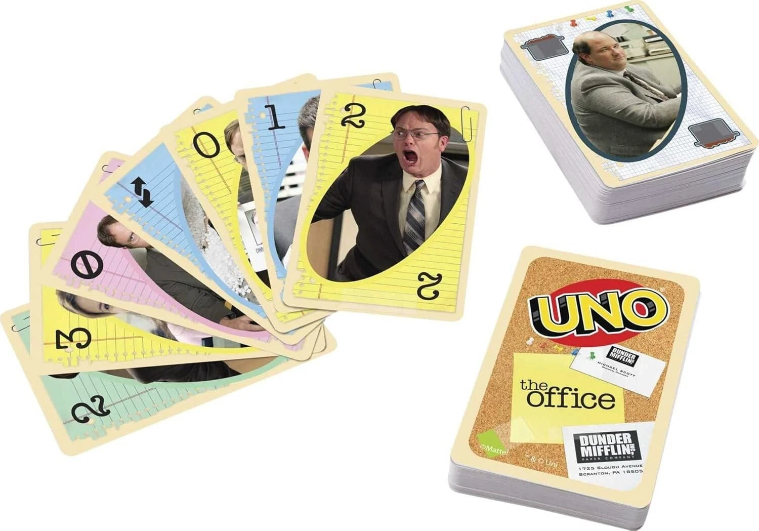 Mattel UNO The Office Card Game for Teens & Adults for Family or Game Night thumbnail