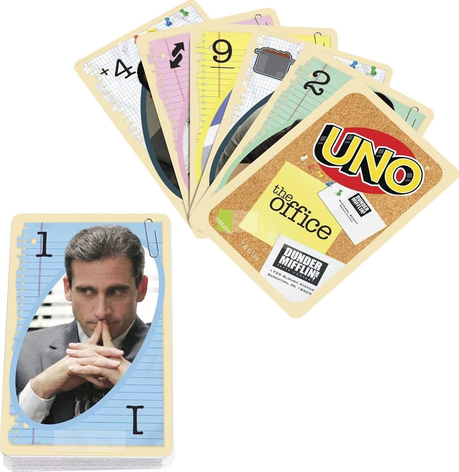 Mattel UNO The Office Card Game for Teens & Adults for Family or Game Night thumbnail
