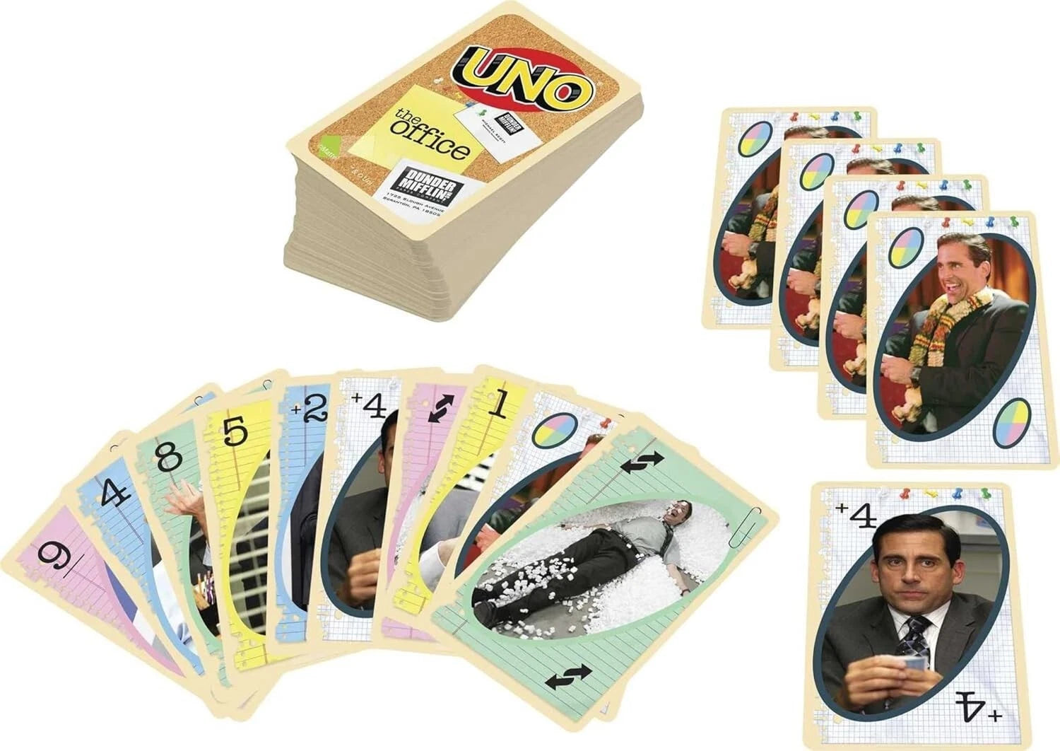 Mattel UNO The Office Card Game for Teens & Adults for Family or Game Night thumbnail