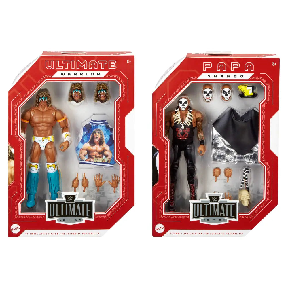 Mattel Ultimate Edition - Ultimate Warrior & Papa Shango 2-Pack HYL68