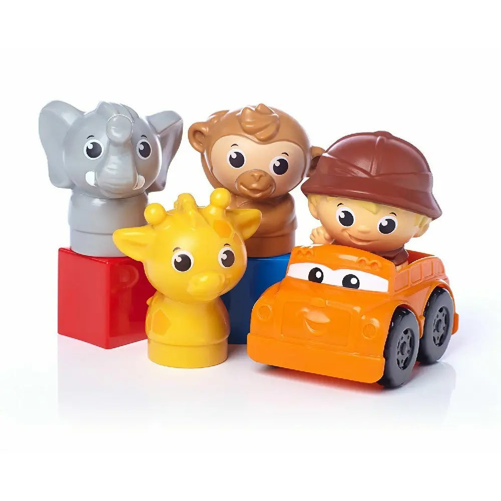 Mega Bloks First Builders Safari Animals Large Tub Town Fisher Price 100+ thumbnail
