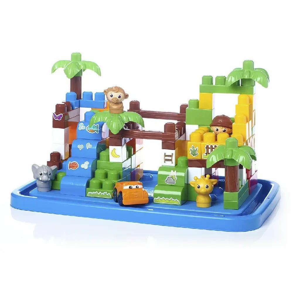 Mega Bloks First Builders Safari Animals Large Tub Town Fisher Price 100+ thumbnail