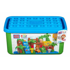 Mega Bloks First Builders Safari Animals Large Tub Town Fisher Price 100+