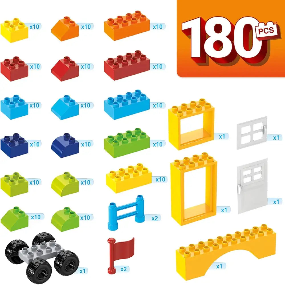 Mega Bloks Open-Ended Play Brick Box 180 thumbnail