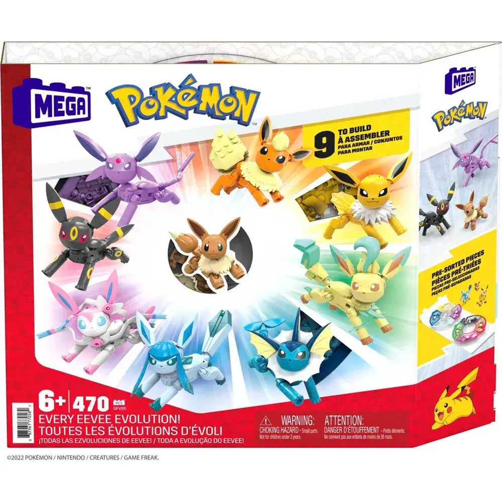 Mega Construx Pokémon Every Eevee Evolution! thumbnail