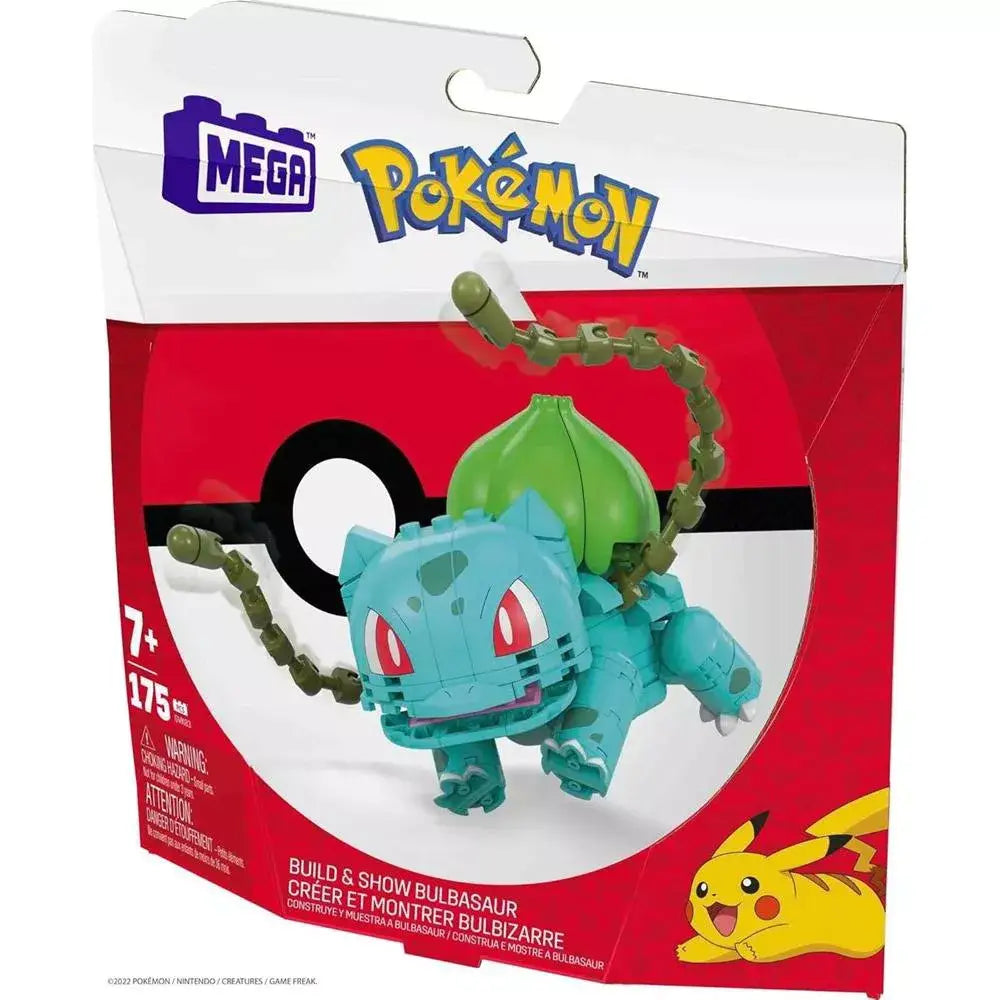 Mega Pokémon Building Toys Set Build & Show Bulbasaur GVK83 thumbnail