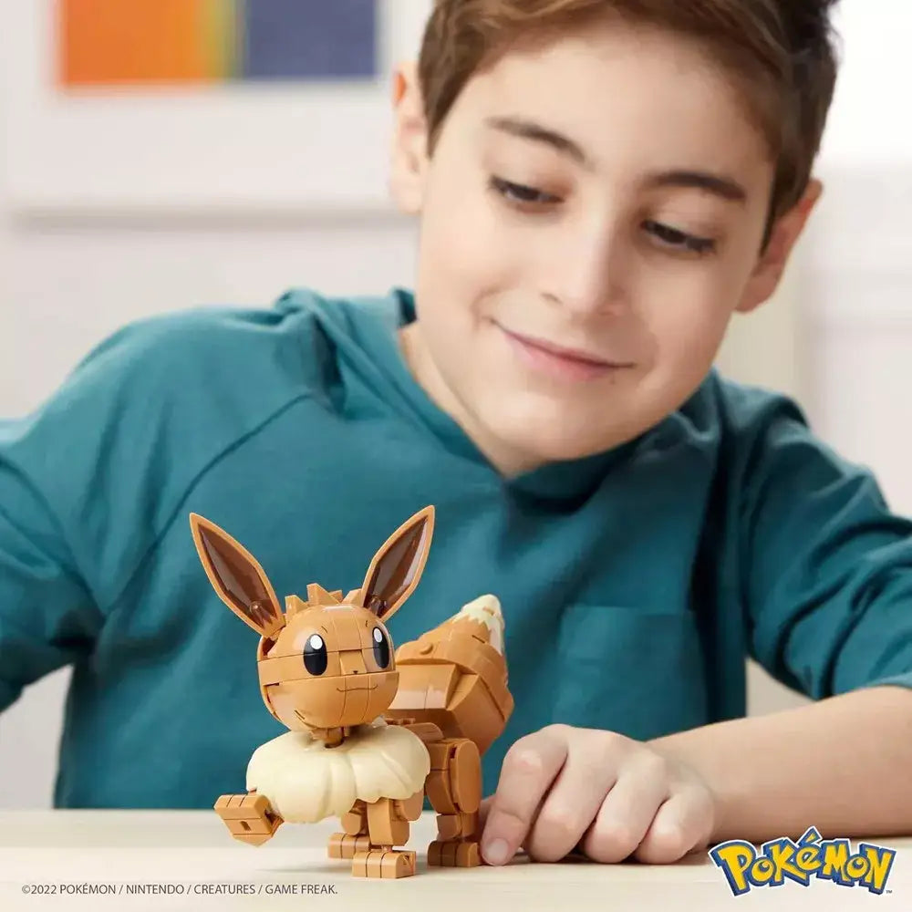 Mega Pokémon Building Toys Set Build & Show Eevee HDL84 thumbnail