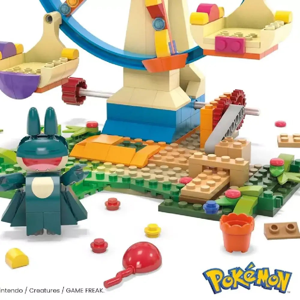 Mega Pokémon Building Toys Set Ferris Wheel Fun HXF80 thumbnail