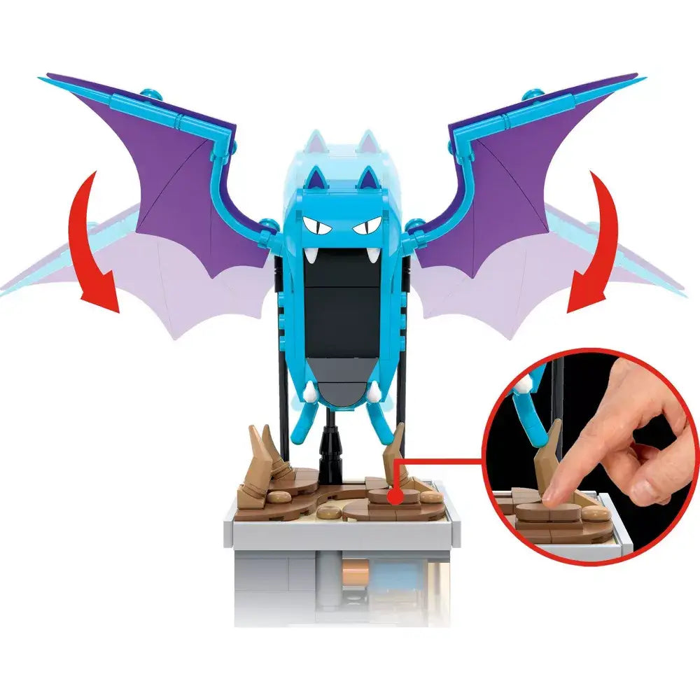 Mega Pokémon Building Toys Set Mini Motion Golbat HTH72 thumbnail